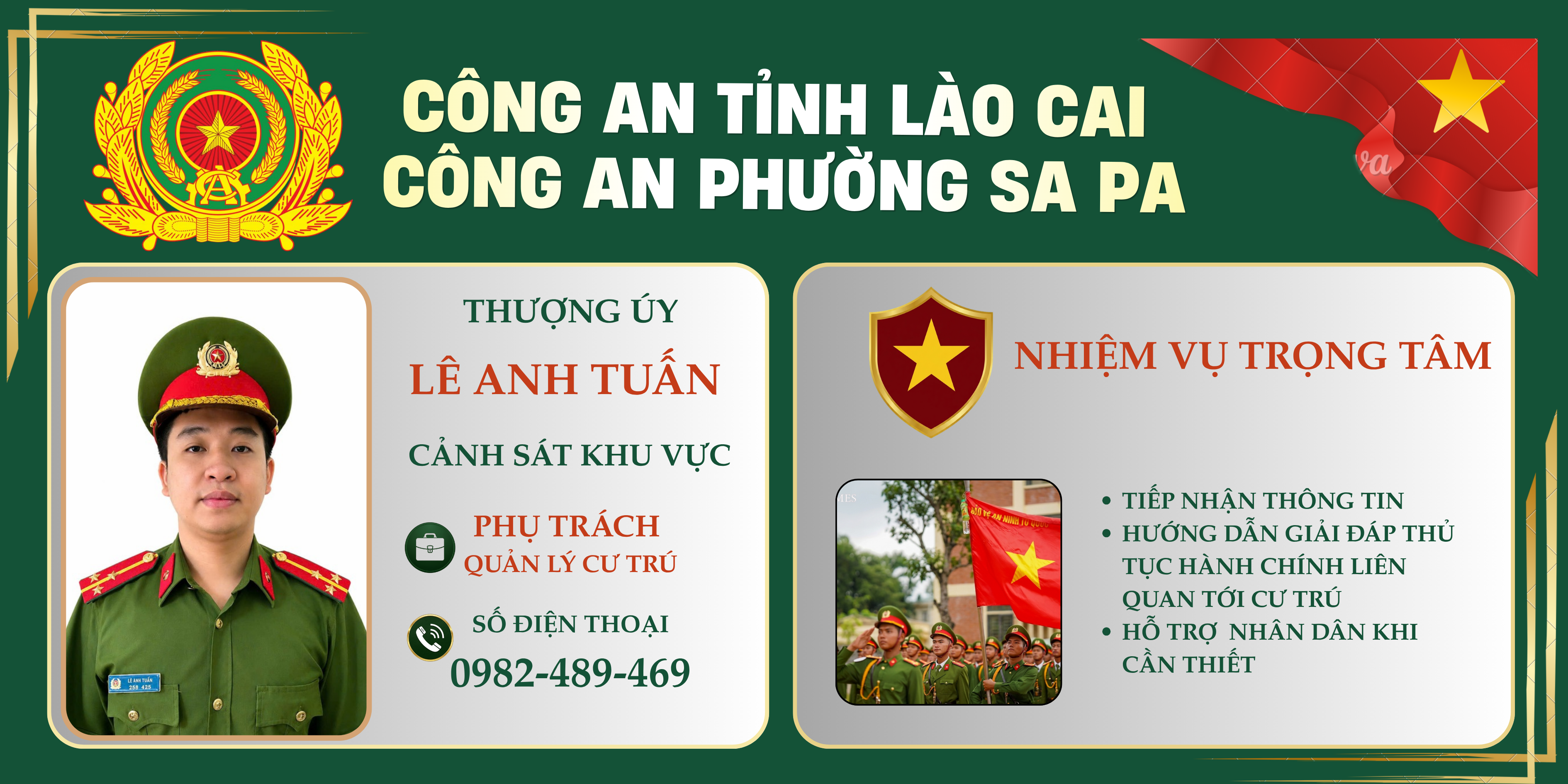 Tub Ceev Xwm Fai Sa Pa — Hu 0982-489-469